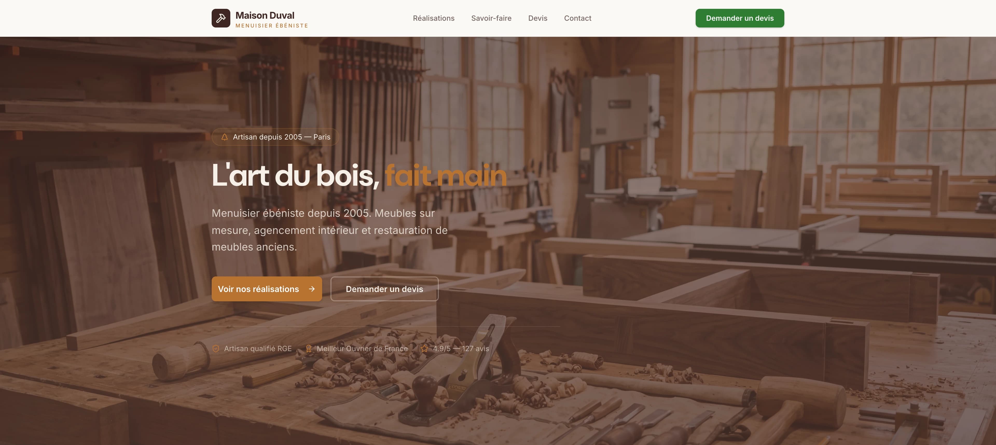 Aperçu Maison Duval