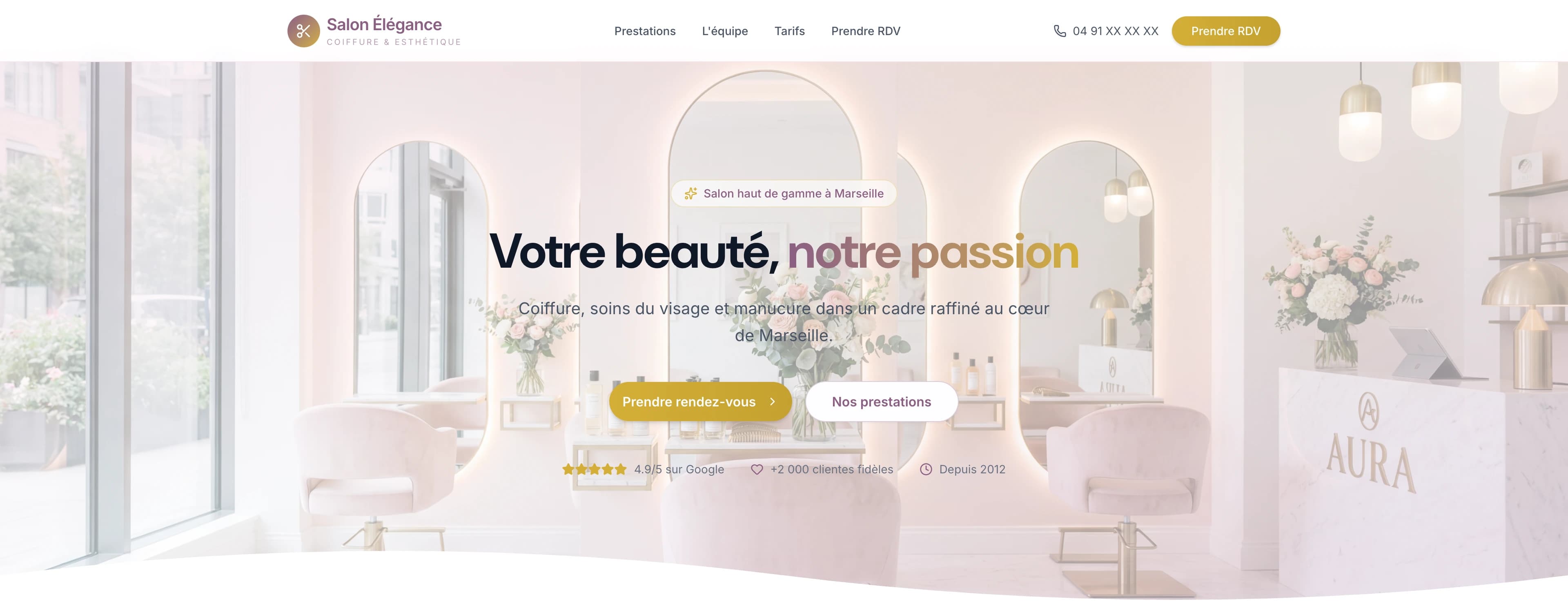 Aperçu Salon Élégance